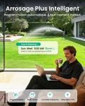 Système irrigation intelligent IrriSense 2 multi zones contrôle app capteur pluie 446 m²