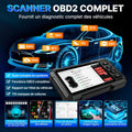 Valise diagnostic auto système complet 15 réinitialisations contrôle bidirectionnel