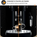 Machine café grains expresso 2 tasses buse vapeur nettoyage automatique