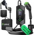 Chargeur voiture électrique 3,7 kW 6 m écran LCD départ différé câble type 2