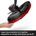 Débroussailleuse sans fil GP-BC 36/430 Li 36V moteur sans charbon coupe 43 cm bobine double fil lame 3 dents