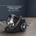 Aspirateur sans sac silencieux 59 dB consommation basse filtration haute efficacité 12 m Silence Force Cyclonic