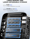 Mini PC Ryzen 4300U 16 Go 256 Go SSD 4K HDMI DP Type C