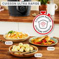 Multicuiseur 10 modes cuisson sous pression guidage étapes