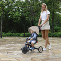 Tricycle pliable évolutif 4 en 1 pour enfants 10 mois à 5 ans