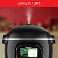 Multicuiseur Cookeo Touch Wifi 6L haute pression 250 recettes app