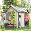 Maison jardinage enfant jardinière treillis mangeoire récupérateur eau dès 2 ans