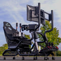 Cockpit simulation course pilotage renforcé