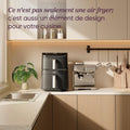 Air fryer 10,8 L céramique double stack 3 niveaux 7 fonctions