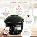 Multicuiseur Cookeo Touch Wifi 6L haute pression 250 recettes app