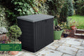 Abri horizontal résine 1200 L rangement poubelles