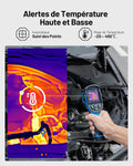 Caméra thermique 240x240 IR autonomie 15 h plage 20 à 450 degrés