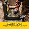 Valise maintenance 142 pièces outils serrage vissage coupe mesure
