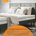 Matelas 140x190 hauteur 18 cm mémoire forme Airgocell housse respirante