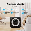 Purificateur air maison AP-1512HH mode éco ioniseur CADR 421 m3/h filtration particules 001 µm noir