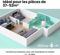 Déshumidificateur 20 L jour connecté réservoir 3 L mode sèche linge