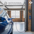 Câble charge EV type 2 Schuko 37 kW monophasé 8A 16A affichage numérique longueur 10 m