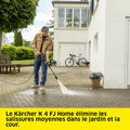 Nettoyeur haute pression K4 FJ Home 130 bar 420 l/h surface 30 m²/h accessoires inclus