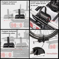 Porte vélo électrique attelage 2 vélos charge 60 kg feu arrière noir