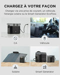 Station électrique portable 1–3 kWh batterie LFP charge rapide compatible solaire