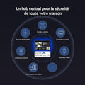 Visiophone connecté 4K écran 8 pouces reconnaissance paume visage étanche WiFi
