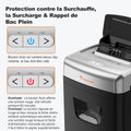 Destructeur documents 120 feuilles alimentation auto micro découpe silencieux