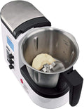 Robot cuisine multifonction accessoires lavables noir argent