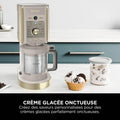 Machine glace sorbetière CREAMi Deluxe NC502EUSTGD 2 bacs 10 fonctions pièces lavables