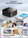 Mini PC Ryzen 4300U 16 Go 256 Go SSD 4K HDMI DP Type C