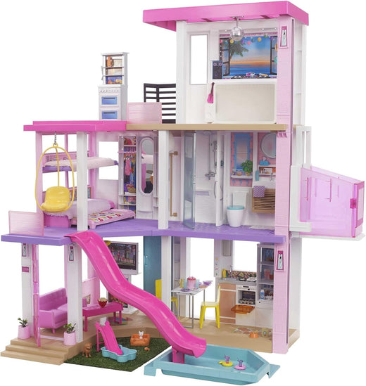 Maison poupées 3 niveaux lumières sons 75 accessoires hauteur 109 cm