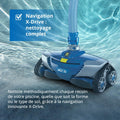 Robot piscine hydraulique MX8 fond parois aspiration mécanique piscines 12 x 6 m