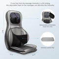 Siège massant shiatsu dos cou chaleur compression 2D 3D
