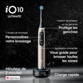 Brosse dents électrique 7 modes capteur pression étui chargeur