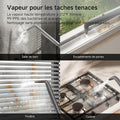 Shampouineuse canapé vapeur chauffage 18 kPa portable avec accessoires