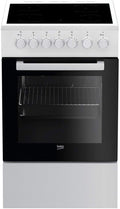 Cuisinière vitrocéramique 60 L 4 feux blanc FSS57100GW