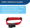 Clôture anti fugue avec fil pour chien plus de 3,6 kg 4 niveaux étanche