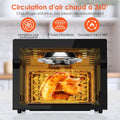 Friteuse sans huile 30 L rôtissoire 20 programmes écran tactile LED
