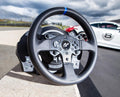 Volant pédales course retour de force compatible PC et consoles
