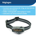 Clôture anti fugue petit chien collier étanche sangle réfléchissante installation facile