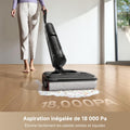 Aspirateur laveur H12 Pro FlexReach portée 180° séchage 5 min 18000Pa lavage chaud 90°C nettoyage deux bords 50 min