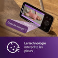 Babyphone vidéo HD suivi sommeil respiration affichage jour nuit