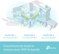 WiFi 6 mesh AX3000 pack 3 couverture 550 m2 contrôle parental