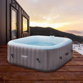 Spa gonflable 6 personnes 185x185 cm 130 buses massage 2400 W