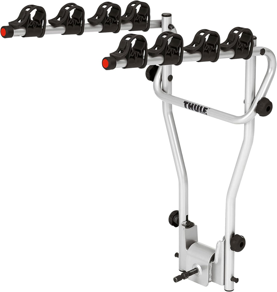 Porte vélos sur attelage HangOn 4 vélos basculable 47 x 64 cm noir