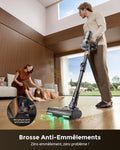 Aspirateur balai sans fil 70 Kpa 680 W 70 min pliable autoportant