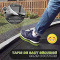 Trampoline extérieur 228 305 366 427 cm filet sécurité charge 150 kg