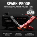Booster batterie lithium 12V 1750A portable avec powerbank USB