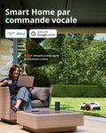 Robot tondeuse Navimow i105E sans fil 500 m² RTK Vision cartographie IA limite virtuelle multizone