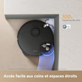 Robot aspirateur L50s Pro Ultra 30000Pa vidage 100 jours nettoyage serpillières haute température bords coins