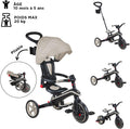 Tricycle pliable évolutif 4 en 1 pour enfants 10 mois à 5 ans